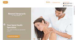 Desktop Screenshot of beyondchiropractic.ie